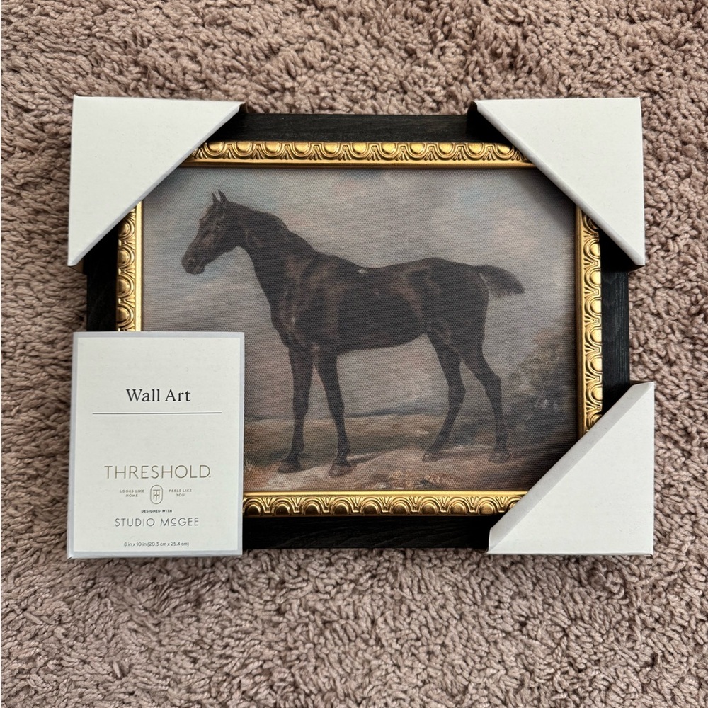Threshold Studio McGee Horse Wall Art